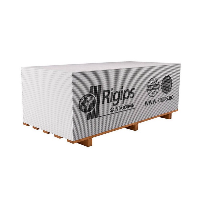 Placa gips carton normala Rigips RB 12.5 x 1200 x 2600 mm