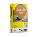 Adeziv alb pentru piatra Weber Stone sac 25 kg