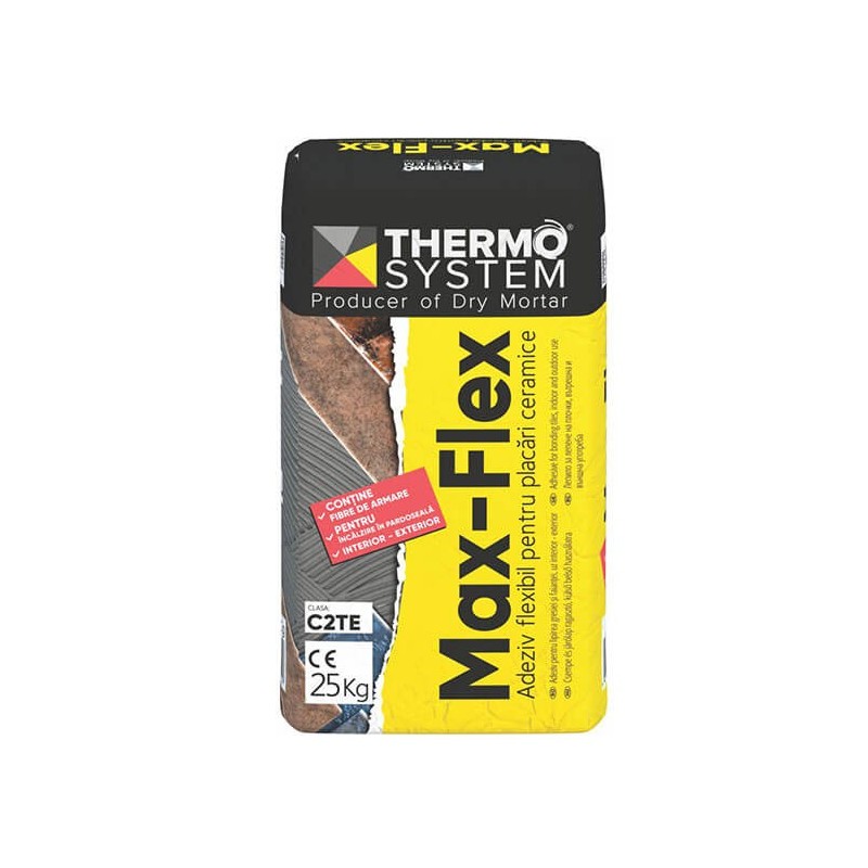 Adeziv flexibil pentru placari ceramice MAX-FLEX 25 kg