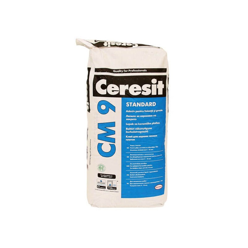 Adeziv pentru plăci ceramice la interior Ceresit CM9 sac 25 kg