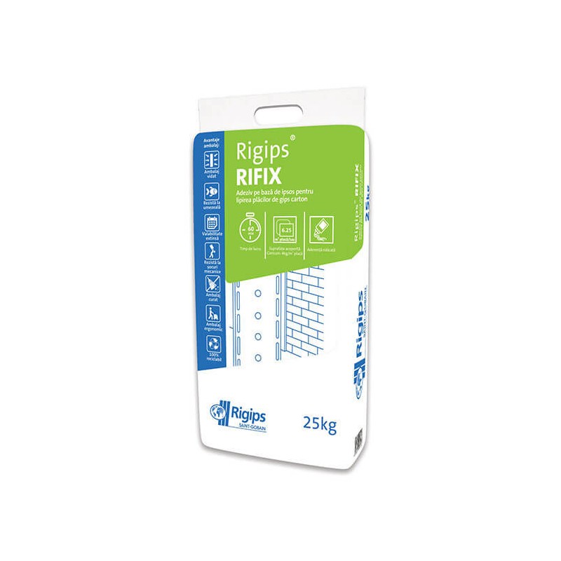 Adeziv pentru plăci de gips-carton Rifix sac 25 kg