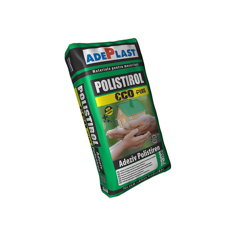 Adeziv pentru polistiren Polistirol Eco Plus Adeplast sac 25 kg