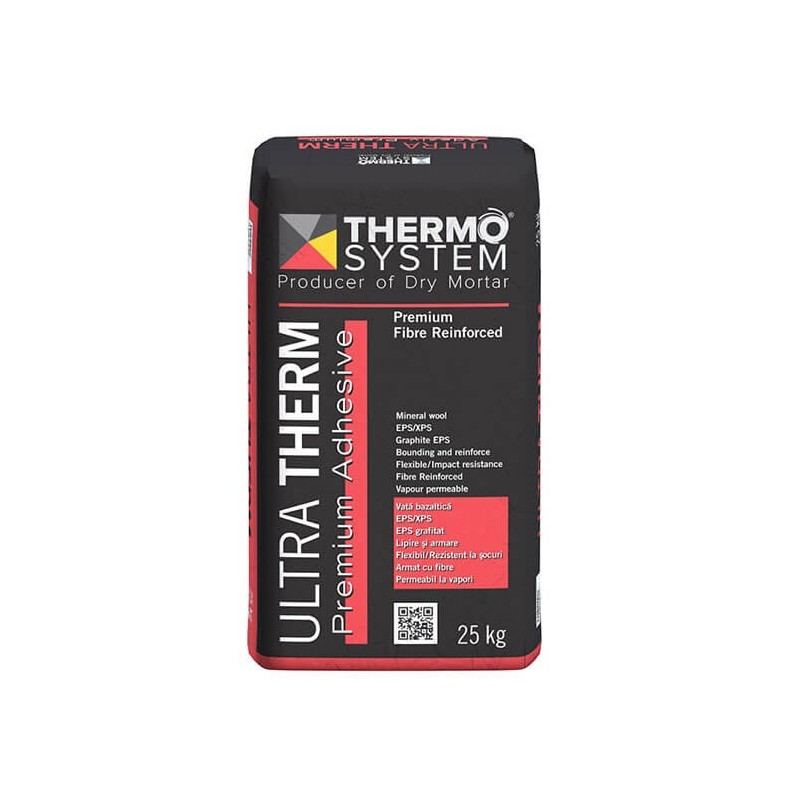Adeziv polistiren / vata UltraTherm Thermosystem 25 kg