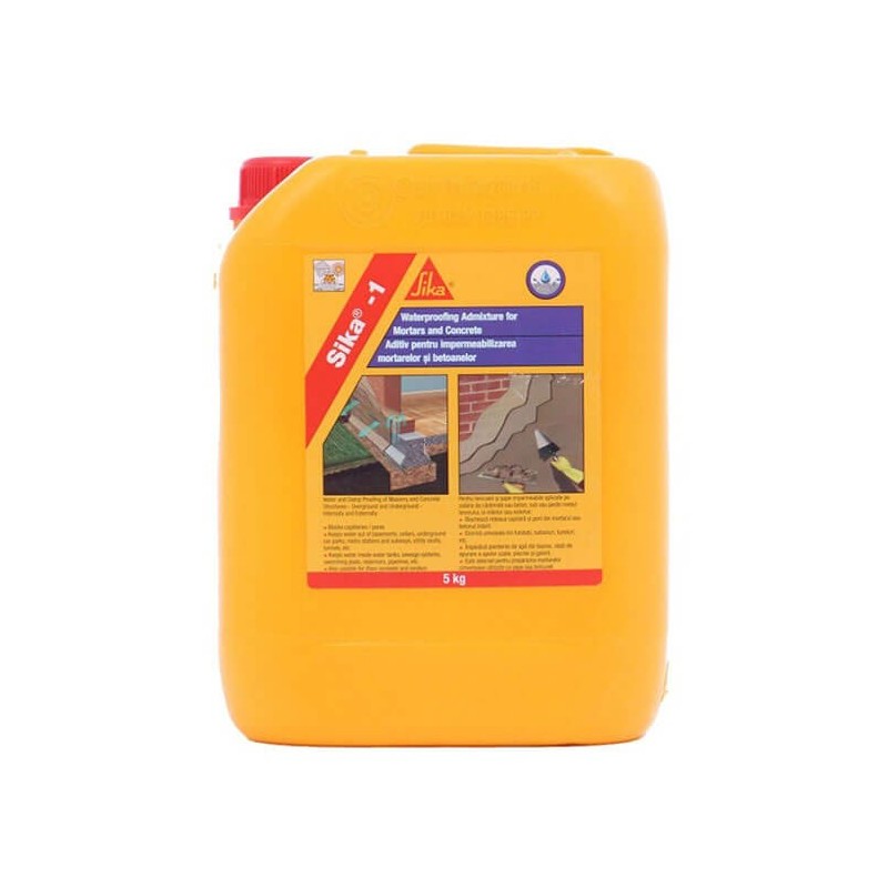 Aditiv pentru impermeabilizare mortare , SIKA 1, 5kg