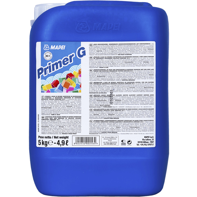 Amorsa Perete Mapei Primer G INT/EXT 5KG