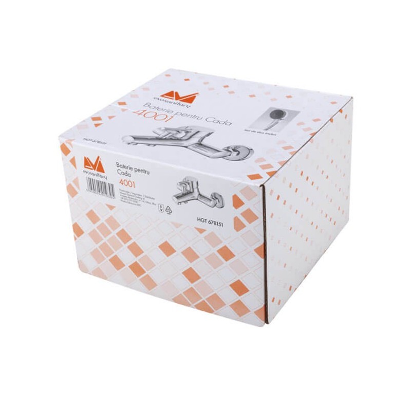 Baterie cada, L 180 mm, Evosanitary