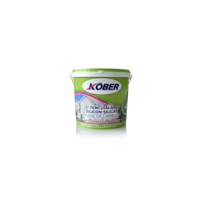 Baza Kober Tencuiala Silicon Silicat Fibra De Carbon Scoarta Copac 25KG