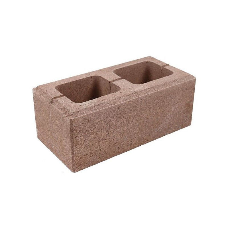 Bloc zidarie gard, 40 x 20 x 16 cm, crem, Rivago