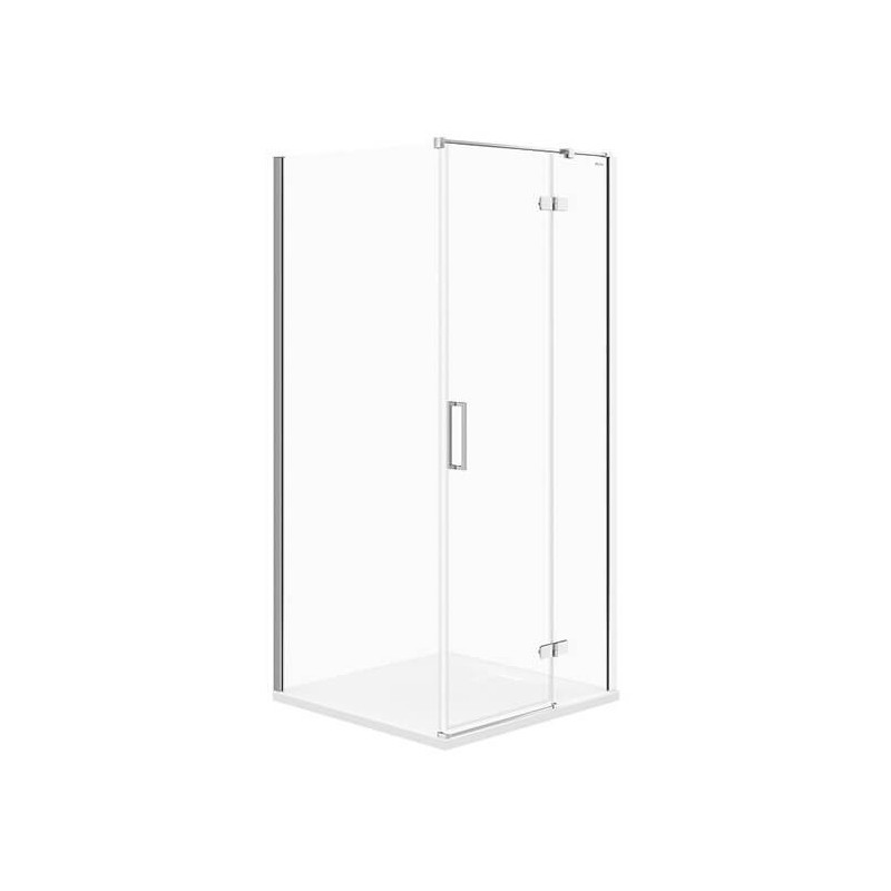 Cabina dus de colt, Jota dreapta, 90 x 90 x 195