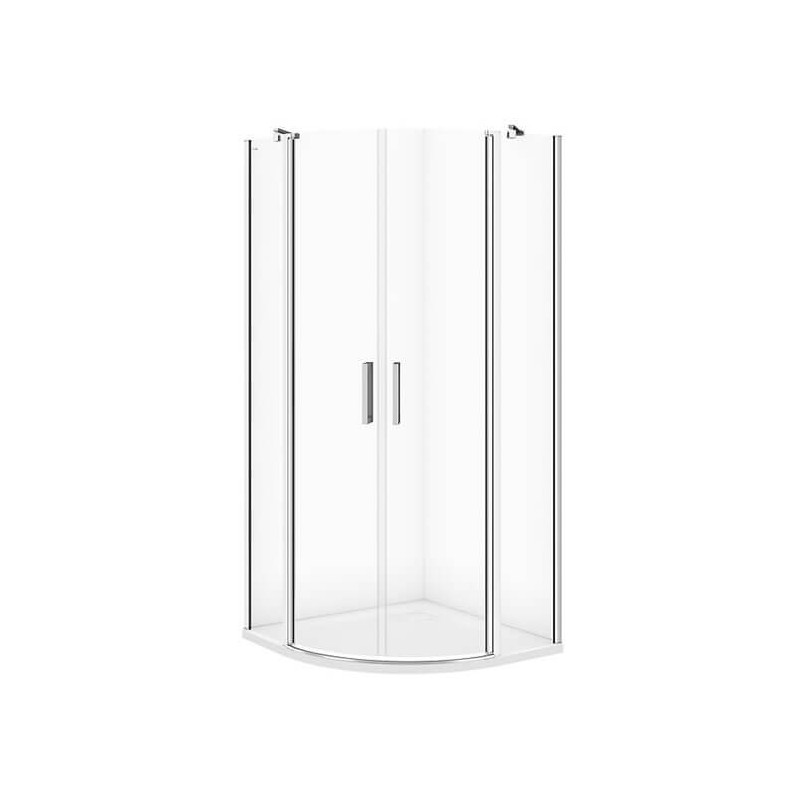 Cabina dus semirotunda, Moduo, 90 x 90 x 195, sticla