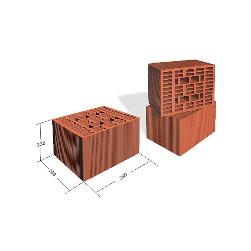 Caramida SOCERAM DUROTHERM 290 x 240 x 238 E