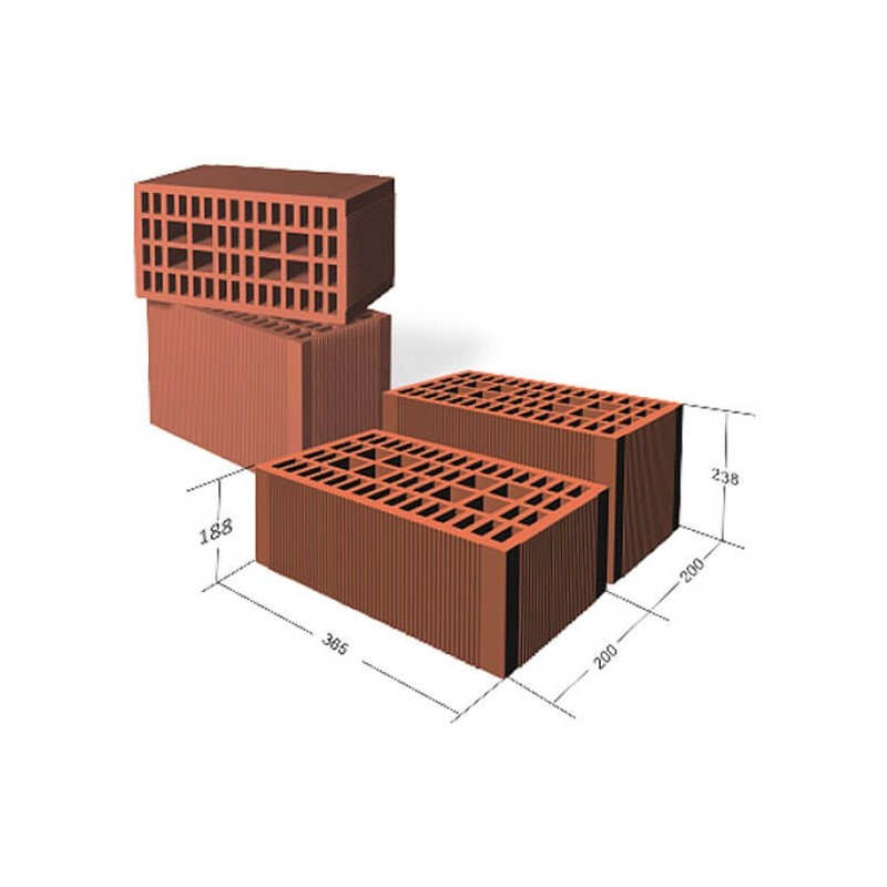Caramida SOCERAM DUROTHERM 365 x 200 x 238 E