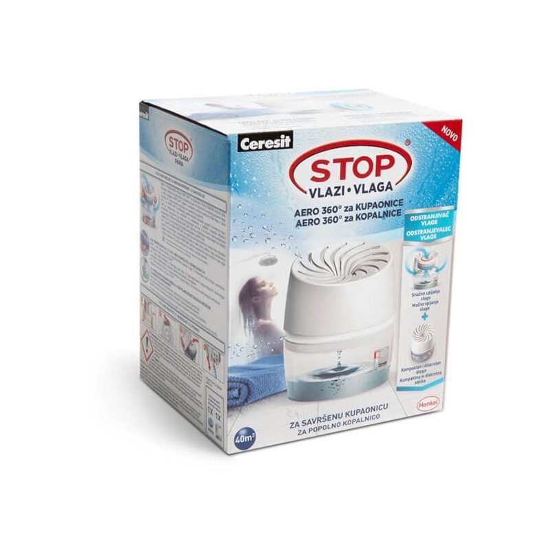 Ceresit Stop Bath, dispoozitiv aero 360