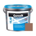 Chit de rosturi gresie si faianta Ceresit CE 40, cacao, aquastatic, 5 kg
