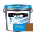 Chit de rosturi gresie si faianta Ceresit CE 40, pamantiu, aquastatic, 5 kg
