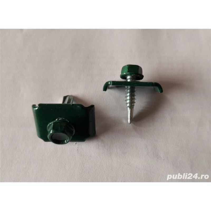 Clema gard verde 6.3*25