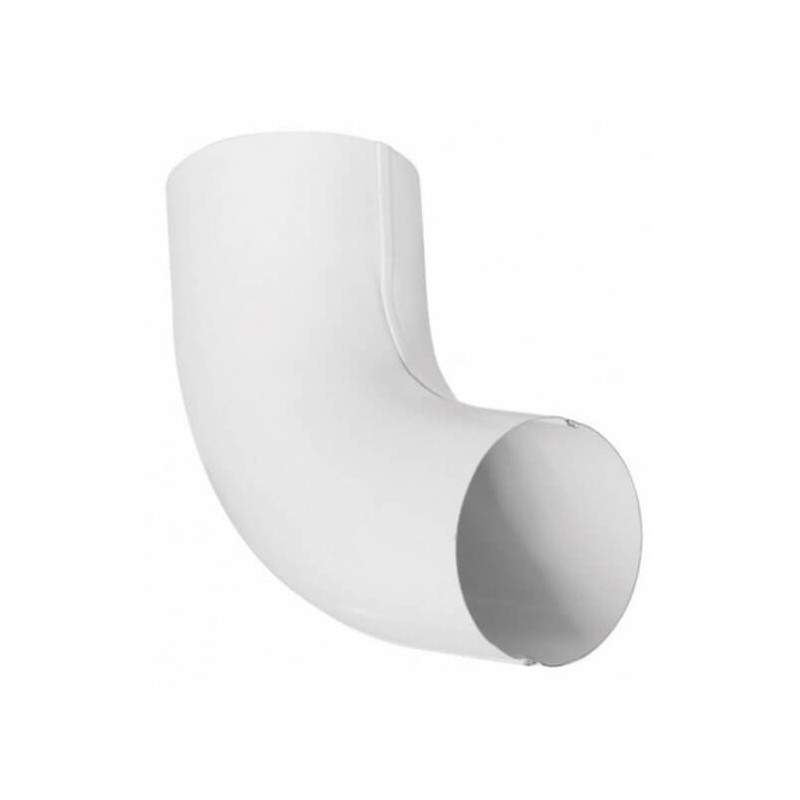 Cot de scurgere 60 grade, alb lucios (RAL 9002), D88 mm