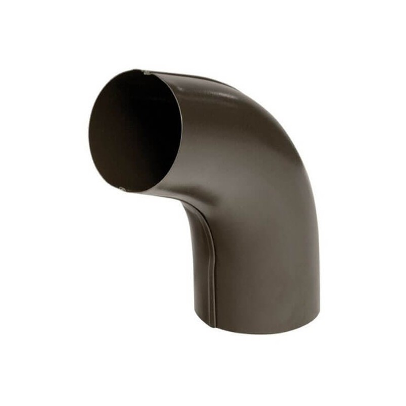 Cot de scurgere 60 grade, maro inchis (RAL 8019), D88 mm