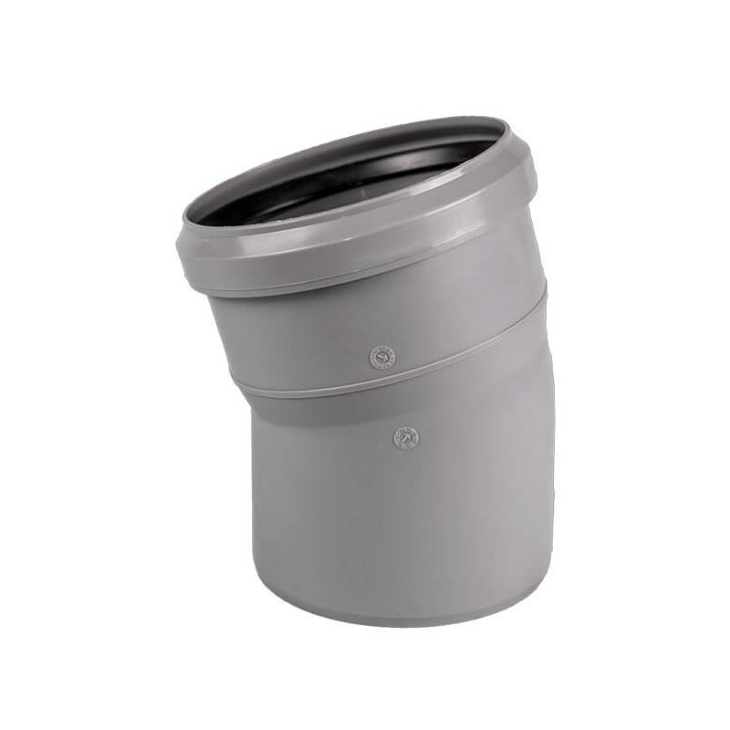 Cot EasyKIT  PP, diametru 110 mm, 15 grd