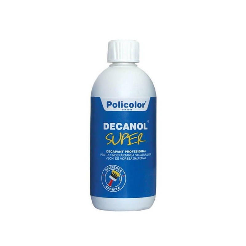 Decapant pentru curatare email sau vopsea, Policolor Decanol Super, 0.4 L