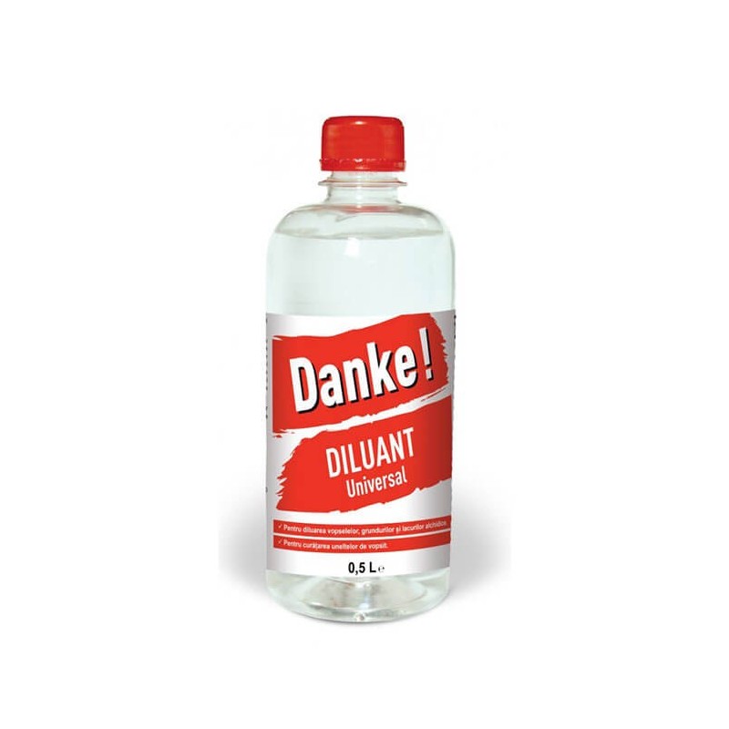 Diluant pentru vopsea / lac alchidic, Danke Universal, 0.5 L