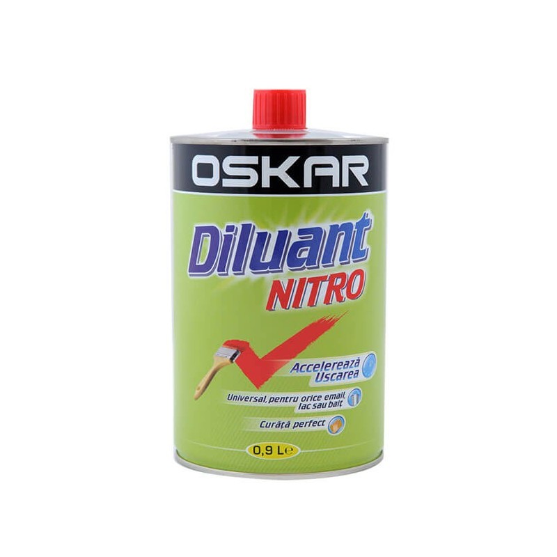 Diluant pentru vopsea / lac alchidic, Oskar Nitro, 0.9 L