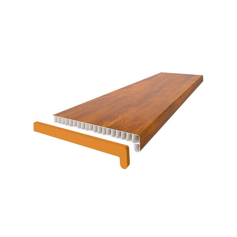 Glaf Vilo interior PVC stejar auriu, 300 x 25 x 2 cm