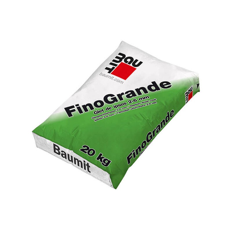 Glet de ipsos pentru interior Baumit FinoGrande sac 20kg