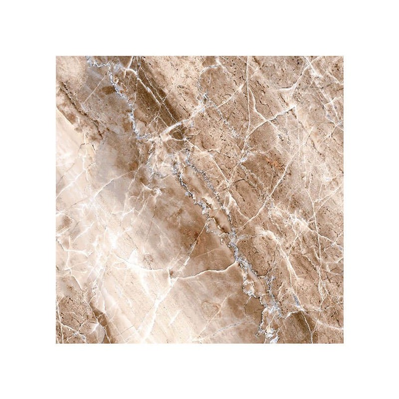 Gresie Jasper, culoare maro, model marmura, 33.3 cm x 33.3 cm