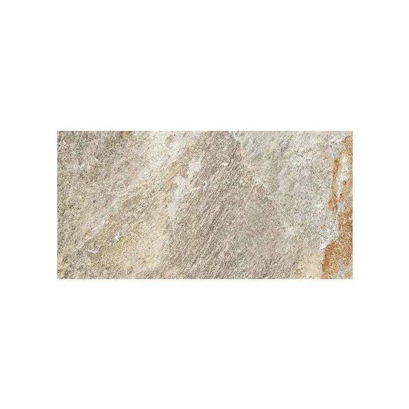 Gresie portelanata grej, 60 x 30 cm, rectificata, QUARTZ, Cesarom