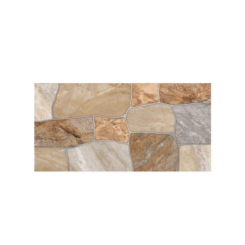 Gresie portelanata interior / exterior, 60 x 30 cm, River Stones, Cesarom