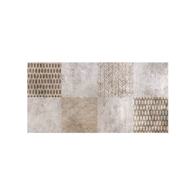 Gresie portelanata interior / exterior, gri, 60 x 30 cm, Crust, Cesarom