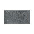 Gresie portelanata Slate Stone 120x60 negru rectificat (1.44mp/cutie)