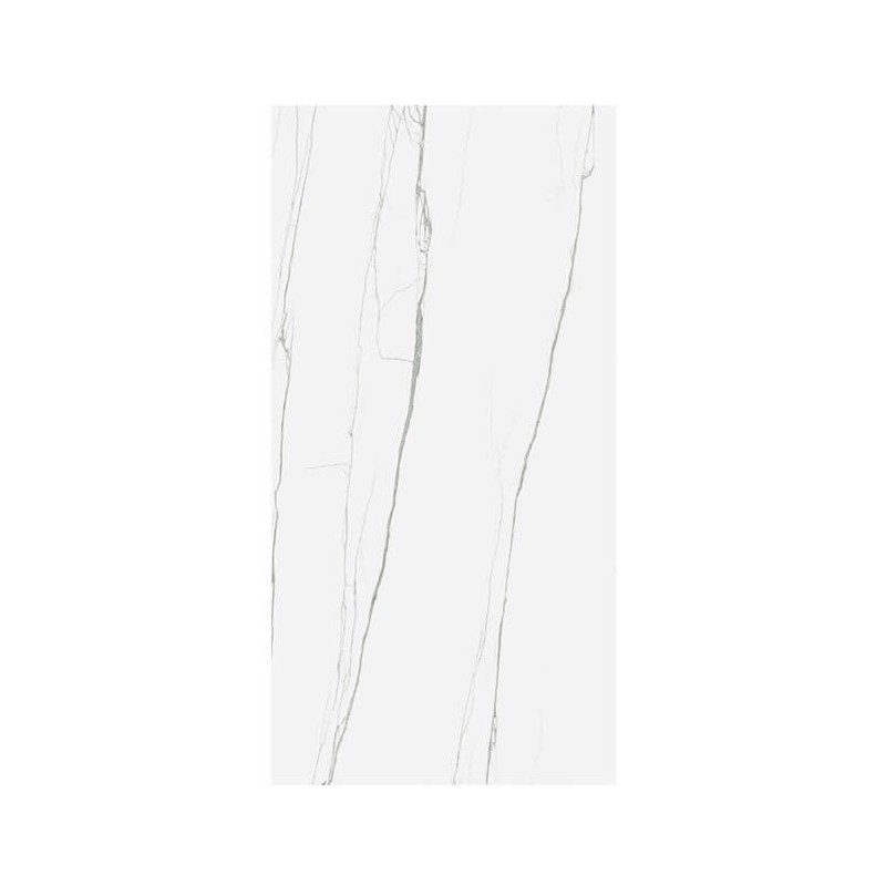 Gresie portelanata, White Peak silver, 60 x 120 cm, Bella Casa