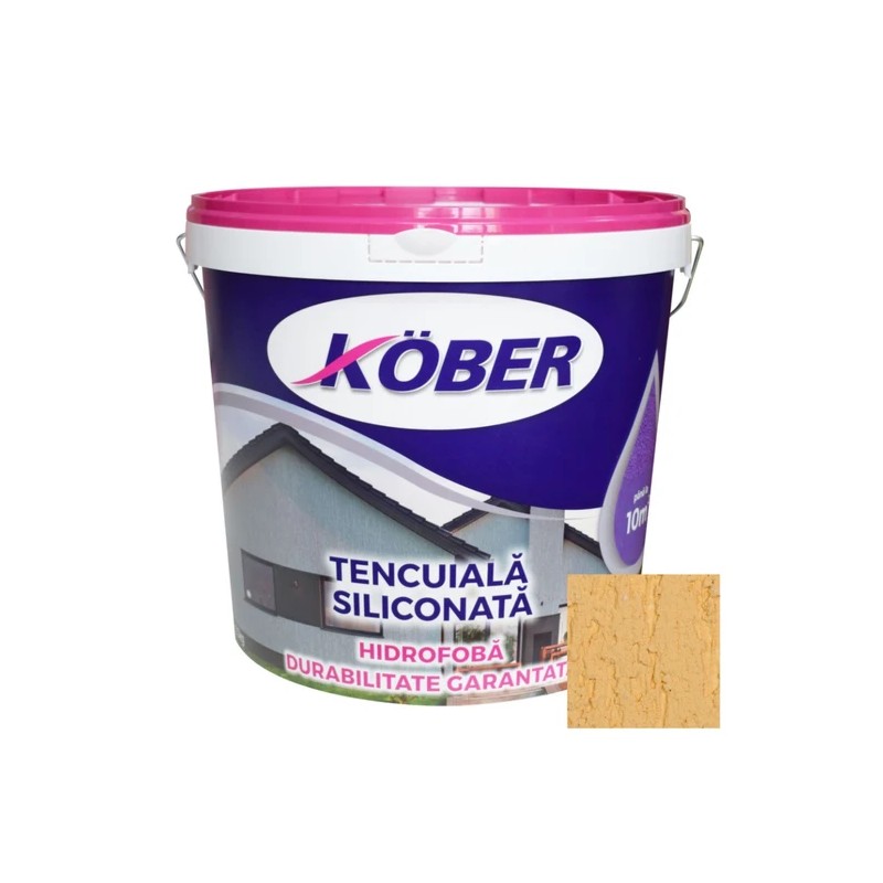 Kober Tencuiala Siliconata Scoarta De Copac Chihlimbar 25KG (C035)