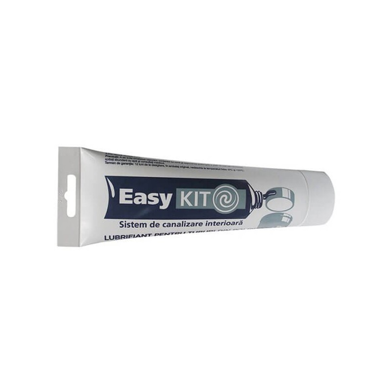 Lubrifiant pentru mufe canalizare EasyKIT, 250 g, Valrom