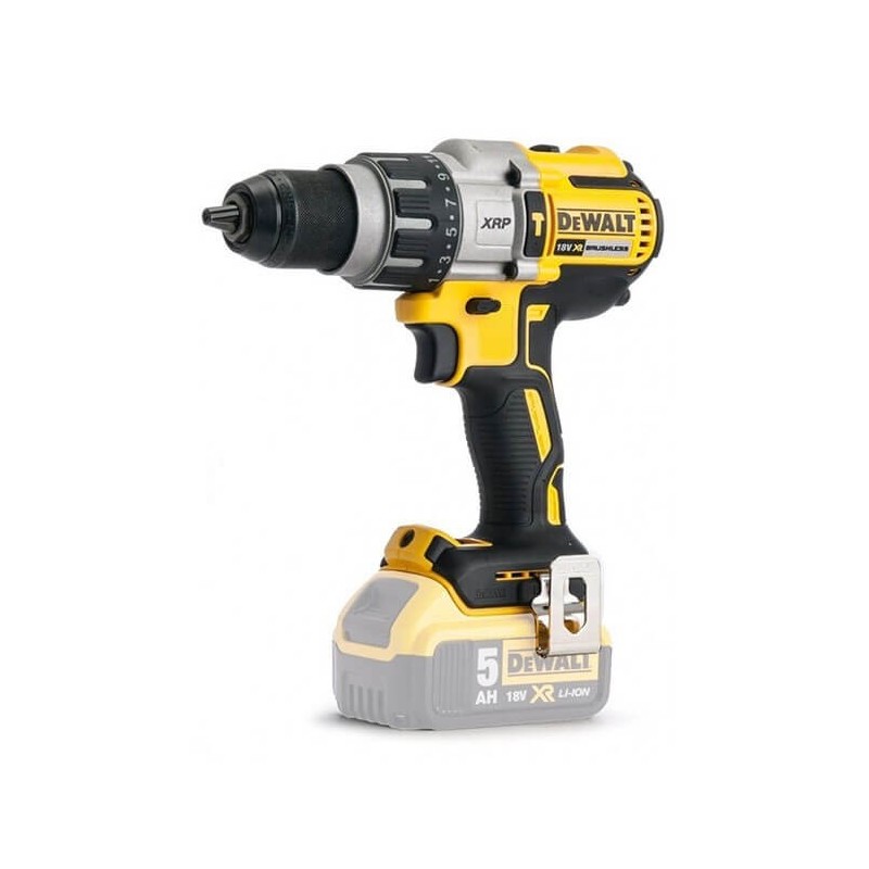 Masina compacta de gaurit cu percutie, motor fara perii, 18 V, XR Li-ion 5, 0AH