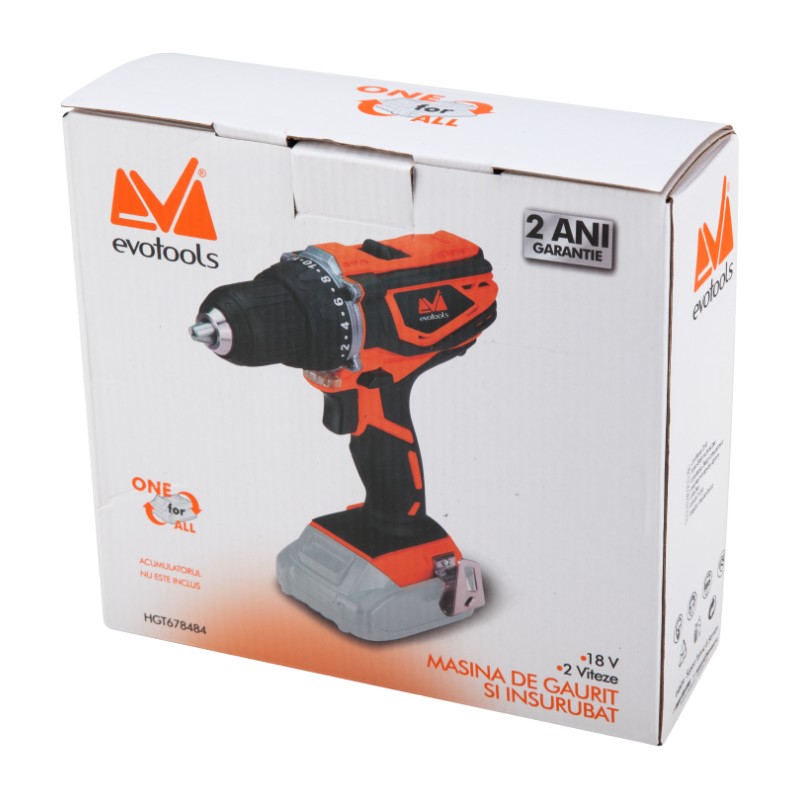 Masina de gaurit si insurubat fara acumulator ONE EPTO 18V