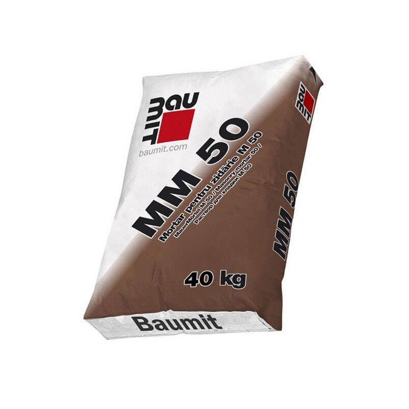 Mortar pentru zidarie M 50, MM50, 40 kg, Baumit