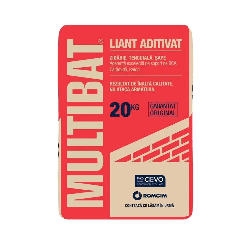 Multibat 20KG ROMCIM Liant Zidarie Si Tencuiala