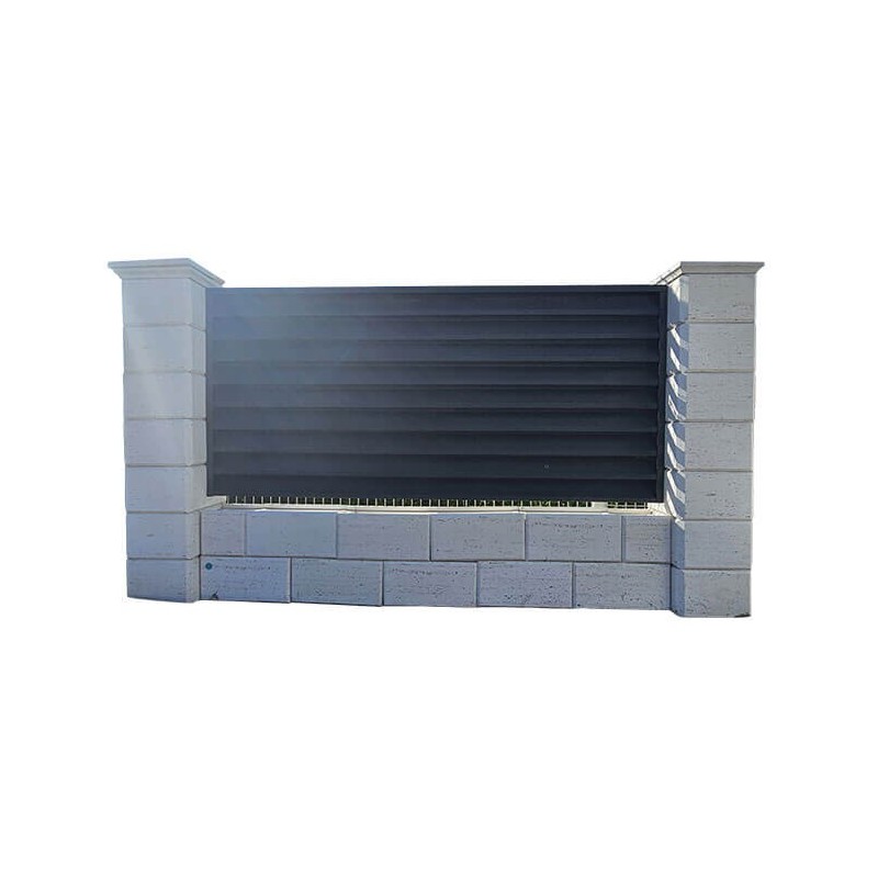 Panou gard jaluzea tip Z, RAL 7016, mat-mat,  2 m