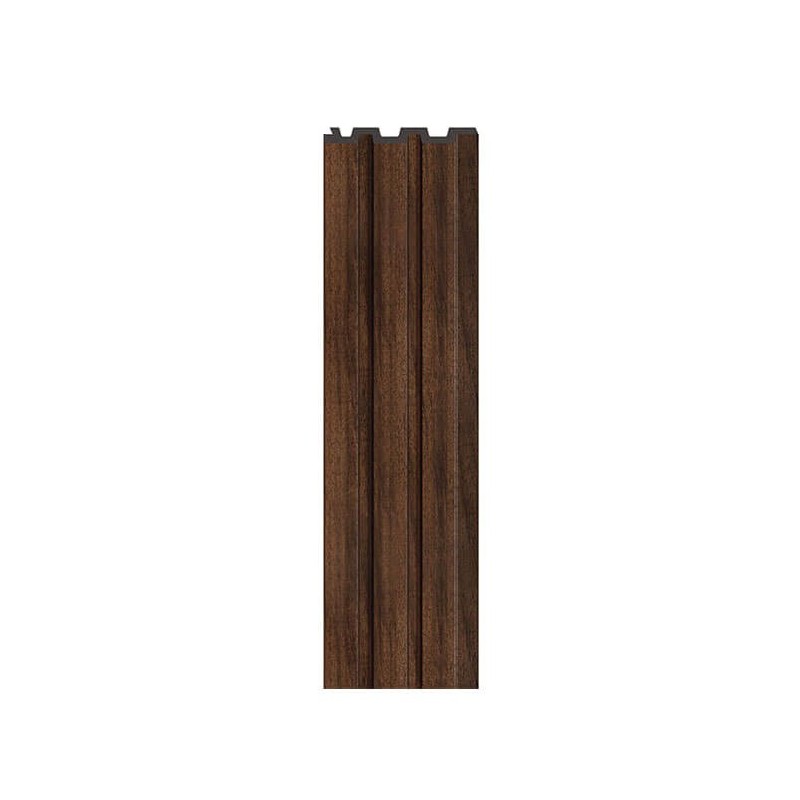 Panou riflaj Linero M-line, chocolate, 265 cm x 12.2 cm x 1.2 cm