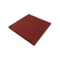 Pavaj cauciuc, 500 x 500 x 20 mm, rosu
