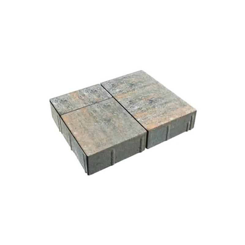 Pavaj City Trio Combi, 6 cm, crem-gri patina, Elpreco