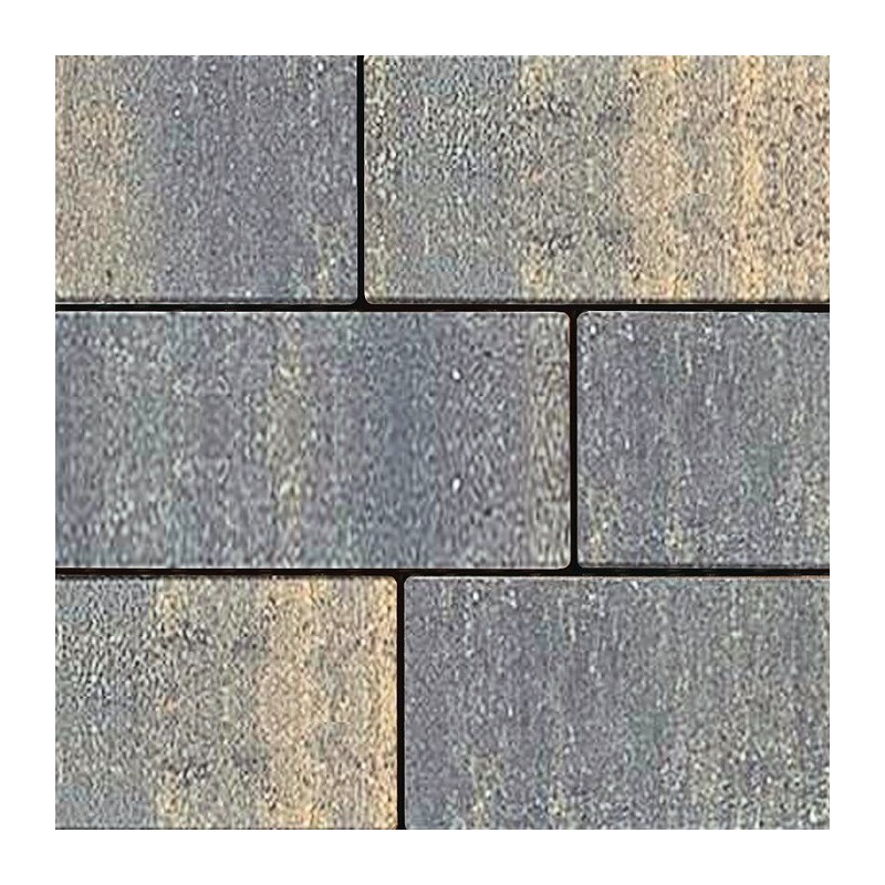 Pavaj Rettango Semmelrock gri gălbui 6cm