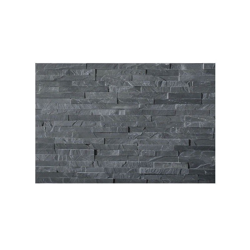 Piatra decorativa Modulo Natimur Black, interior / exterior, 0.54 mp