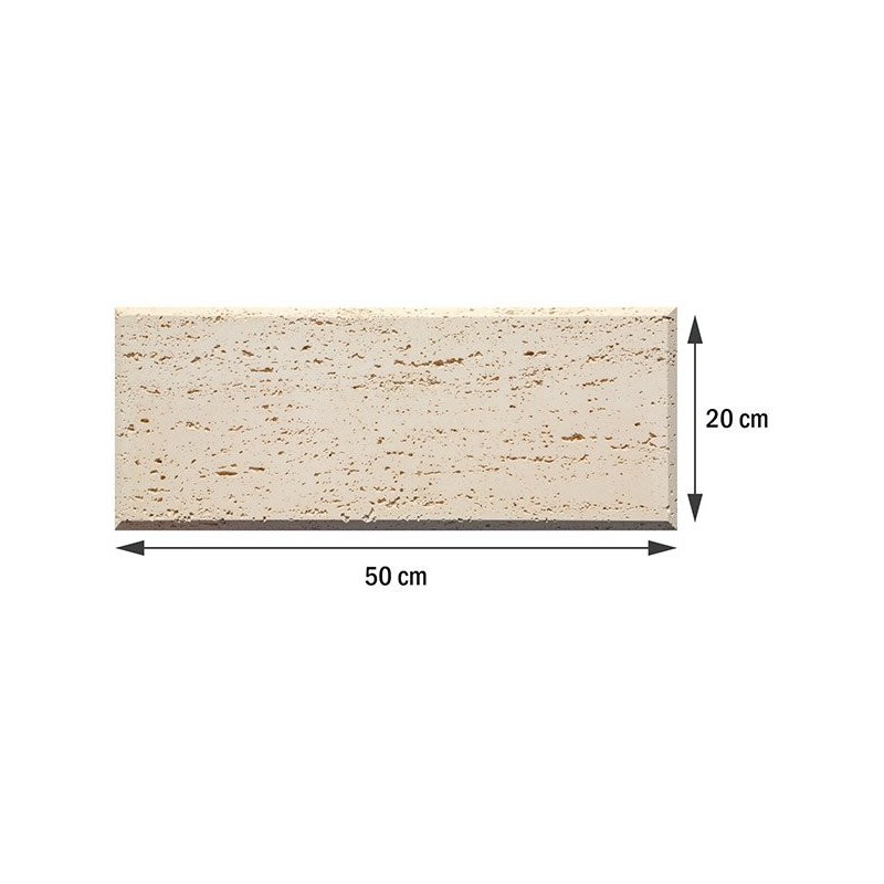 Piatra decorativa Traverstone Gri 50 x 20 x 2 cm