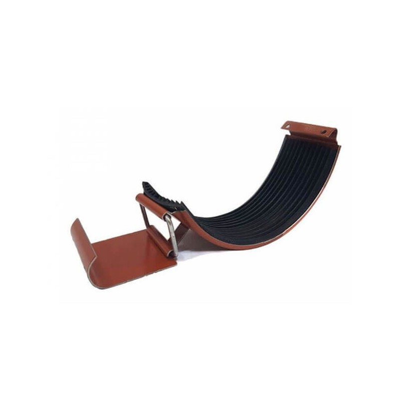 Piesa de imbinare jgheab, caramiziu (RAL 8004), D 125 mm