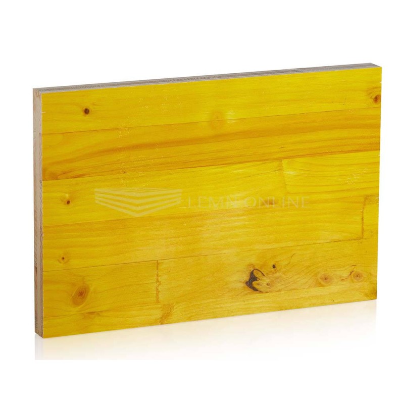 Placa interior / exterior, galbena, cofraj, 2500 x 500 x 27 mm