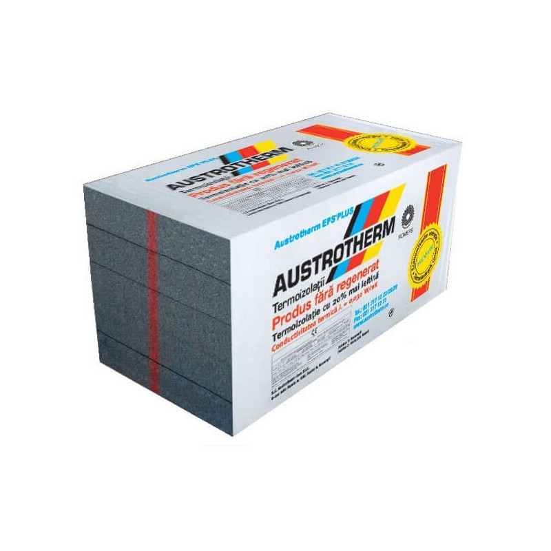 Polistiren expandat placi Austrotherm EPS 80- AF PLUS Grafitat 30 mm